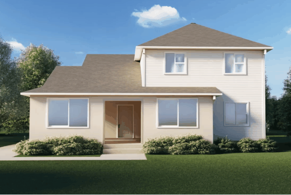 Person attempting to strike a residential window with a hammer, demonstrating the protective strength of security window film.